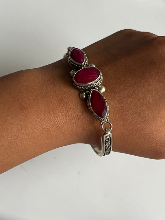 "Red Goddess" Handcuff Bangle