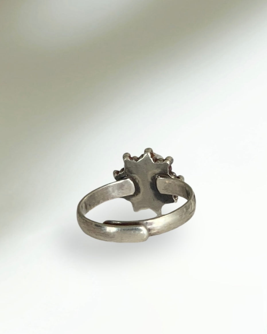 Crimson Tide Adjustable Dainty Ring